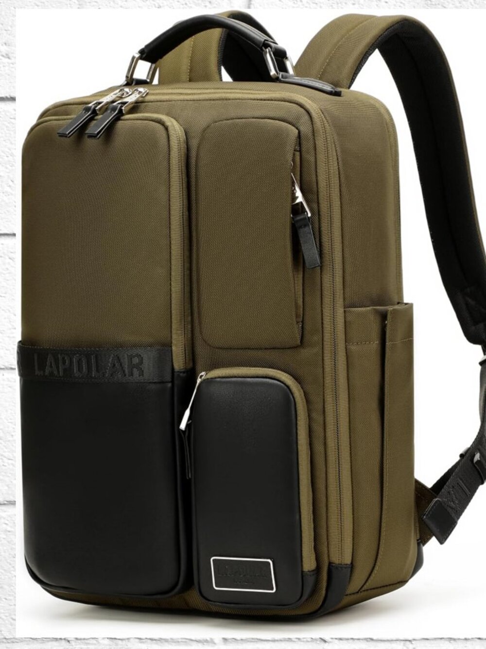 NWT! Topnotch LAPOLAR Berlin Waterproof Laptop Travel Backpack w/Luggage Strap